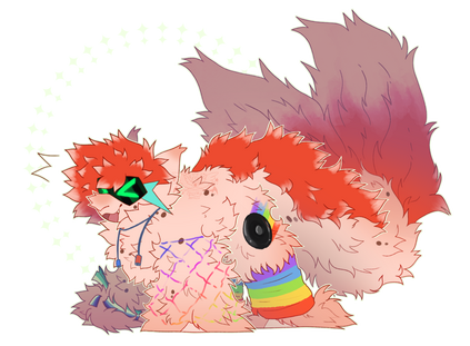 Flat colored