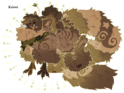 Flat colored
